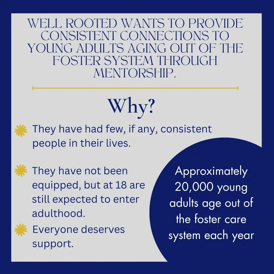 Mentor A Young Adult Aging Out of the Foster Care System