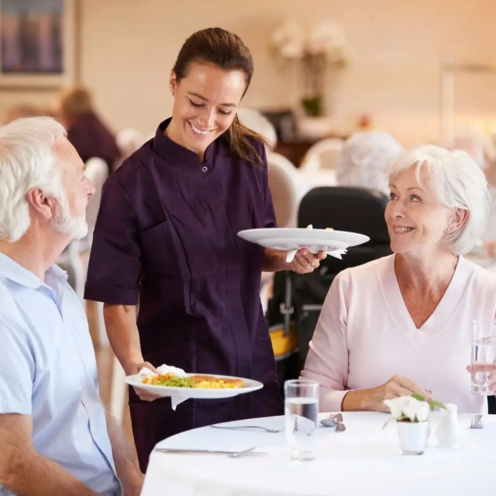 Dining room help for older adults