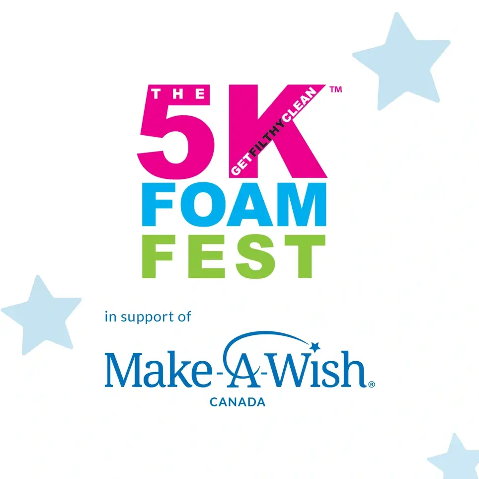 5K Foam Fest - Surrey, BC: Event Volunteers in support of Make-A-Wish Canada