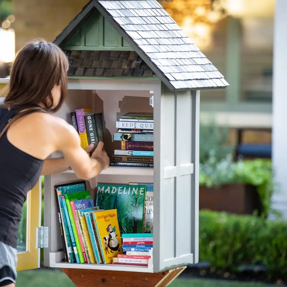 Check & Restock a Little Free Library in Edgerton, Ohio