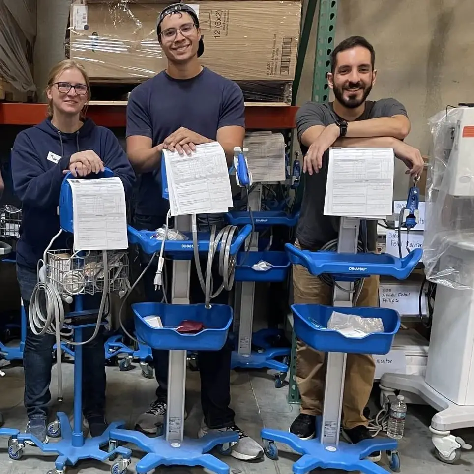 Biomedical Engineering Internship: Sort, Test, and Prep Medical Equipment