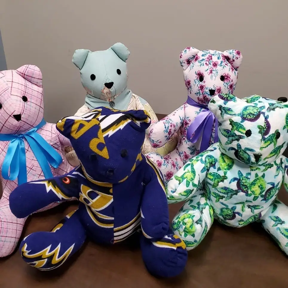 Volunteer from Home! Sew Memory Bears for Families of Hospice Patients!
