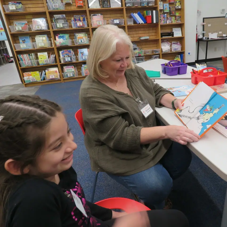 Help us grow students' reading skills! Become a morning Summer Reading Buddy!