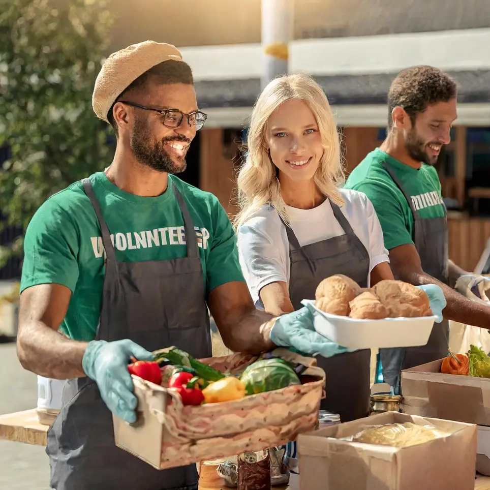 Ensure people receive food (Fairfax)