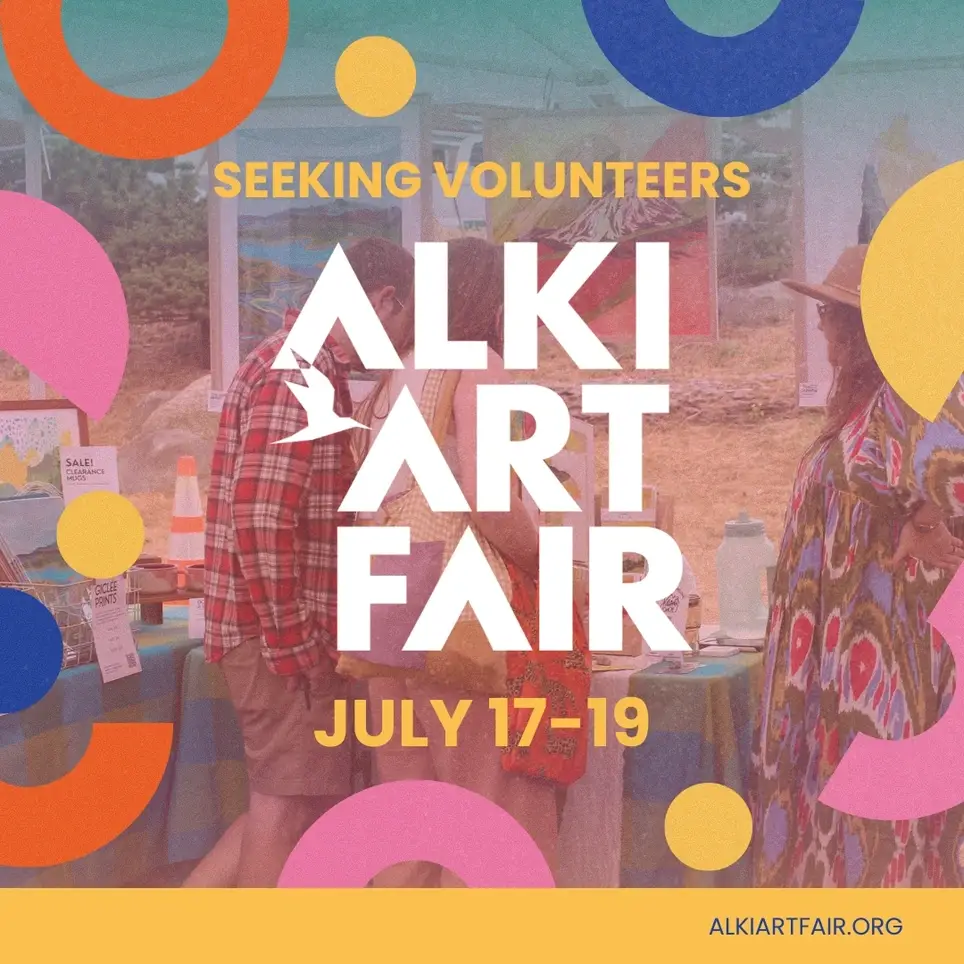 Volunteer at the 2026 Alki Art Fair