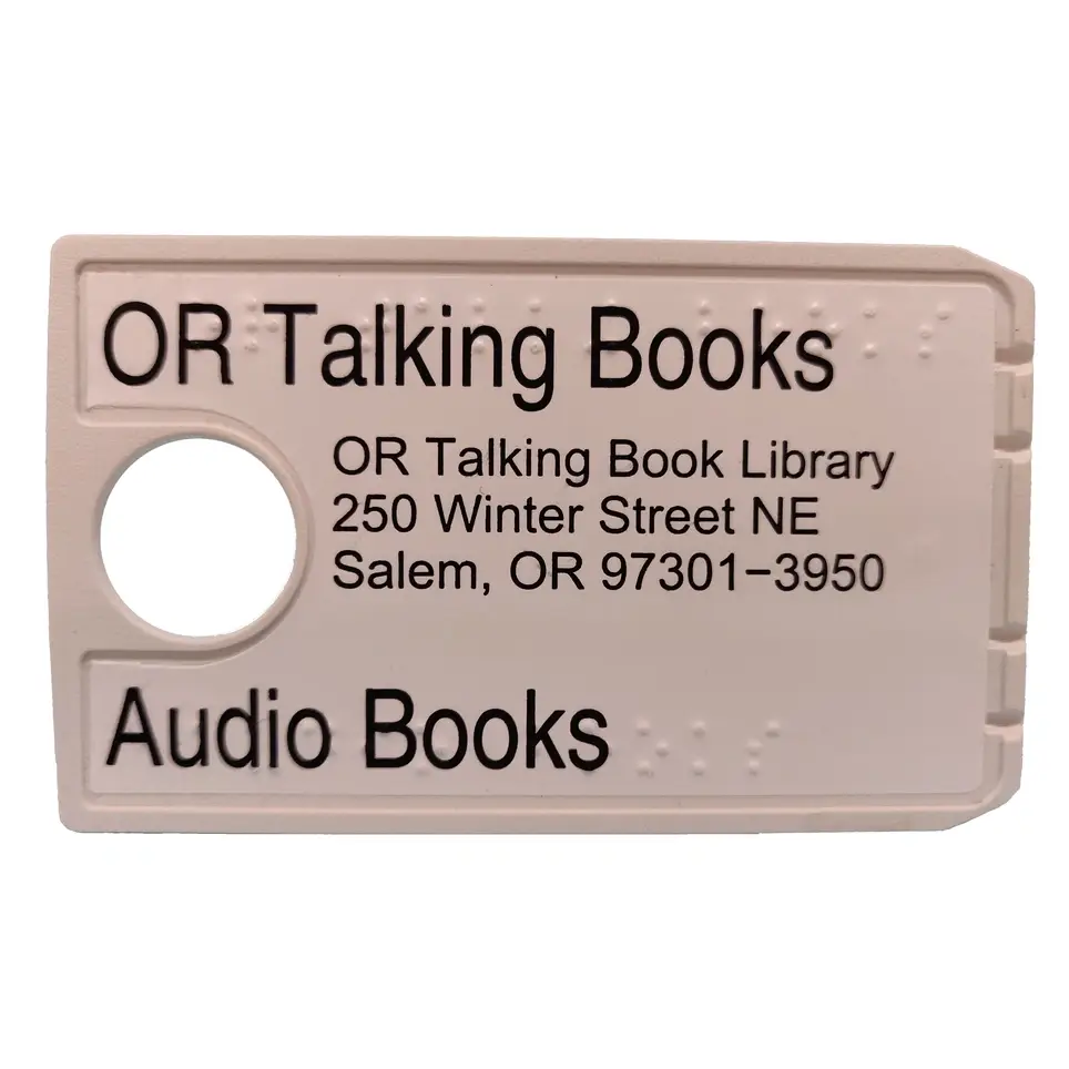 Scan it, Load it, Mail it, Clean it: Join the Talking Books routine!