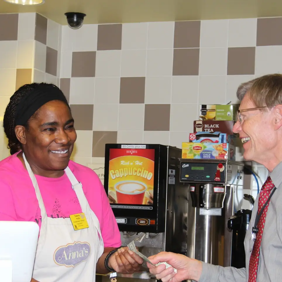 Join the Friendly Team at Anna's Café & Gift Shop!