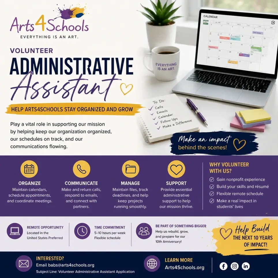 Volunteer Administrative Assistant