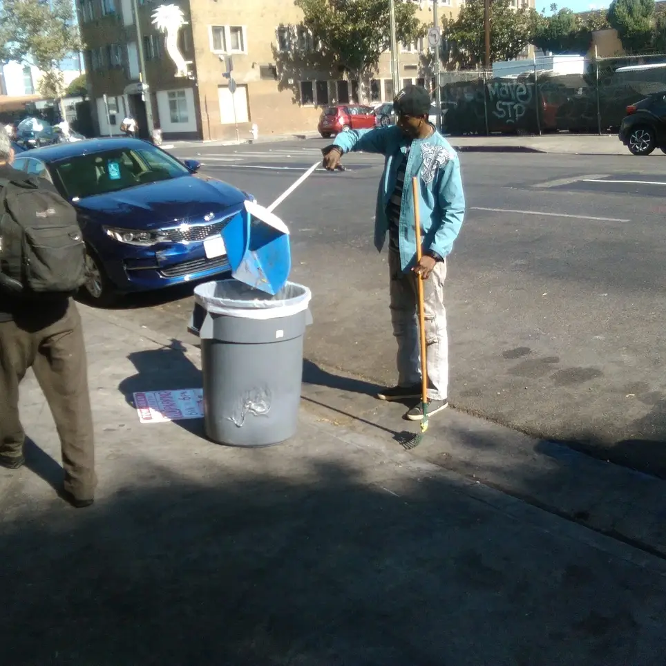 2025 Summer Time Fun Community Clean Up in World Famous Dtla,CA