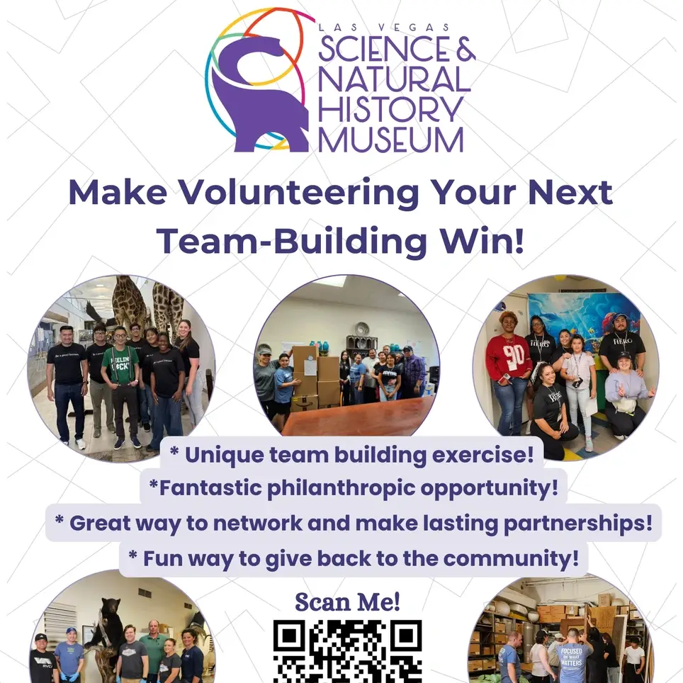 Las Vegas Science & Natural History Museum-Corporate or Business Team sign ups