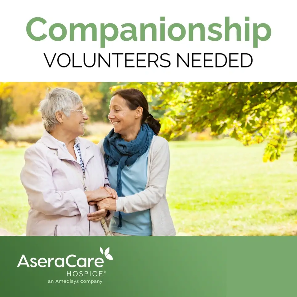 Hospice Companion Volunteer - Boonville, IN Area