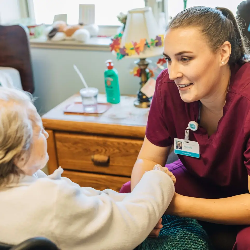Hospice: Patient Companion Volunteer (small, local hospice)