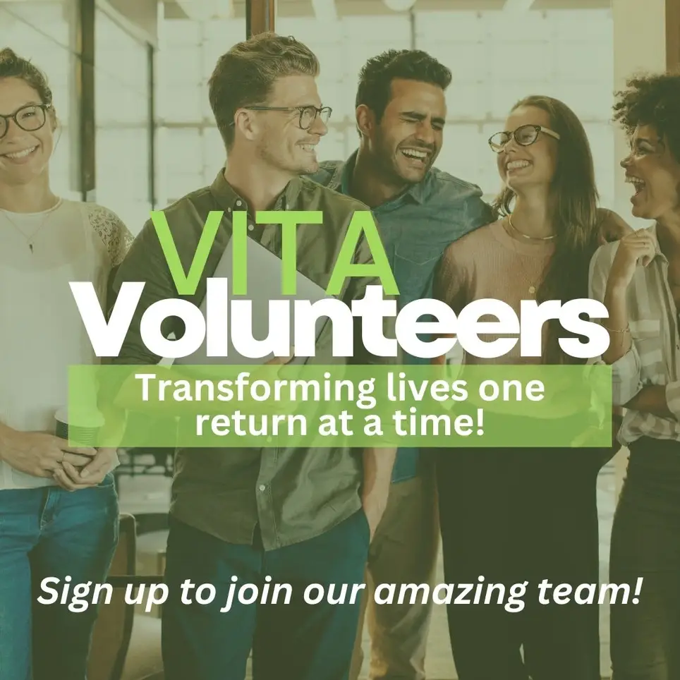VITA Short Term Coatesville Volunteer Tax Preparers needed - we will train!