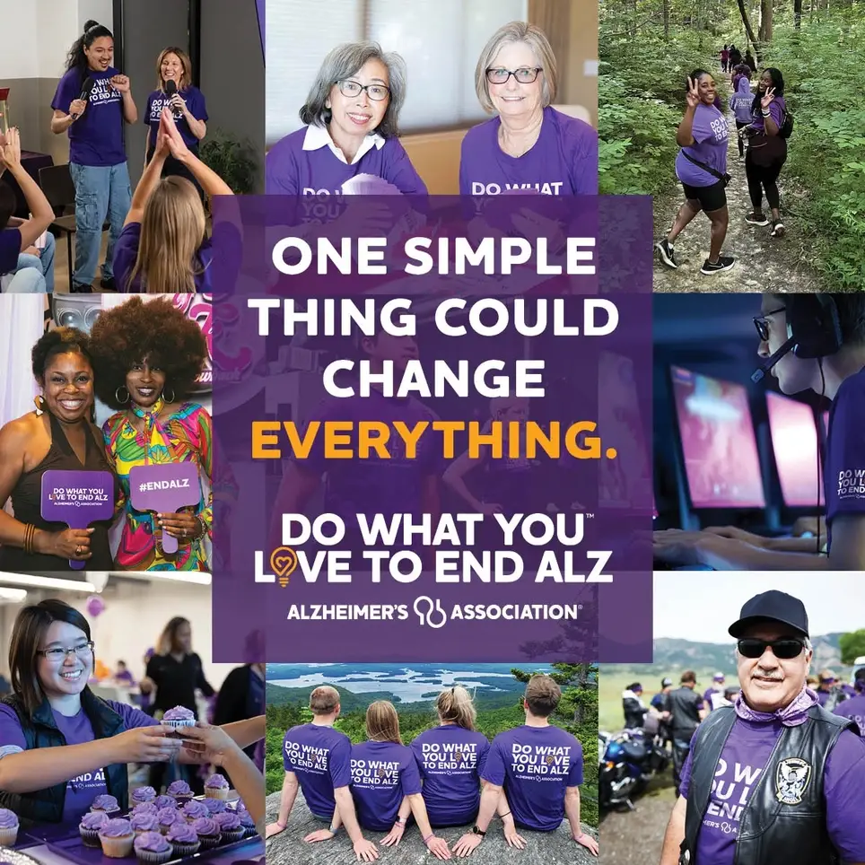 Do What You Love To End ALZ