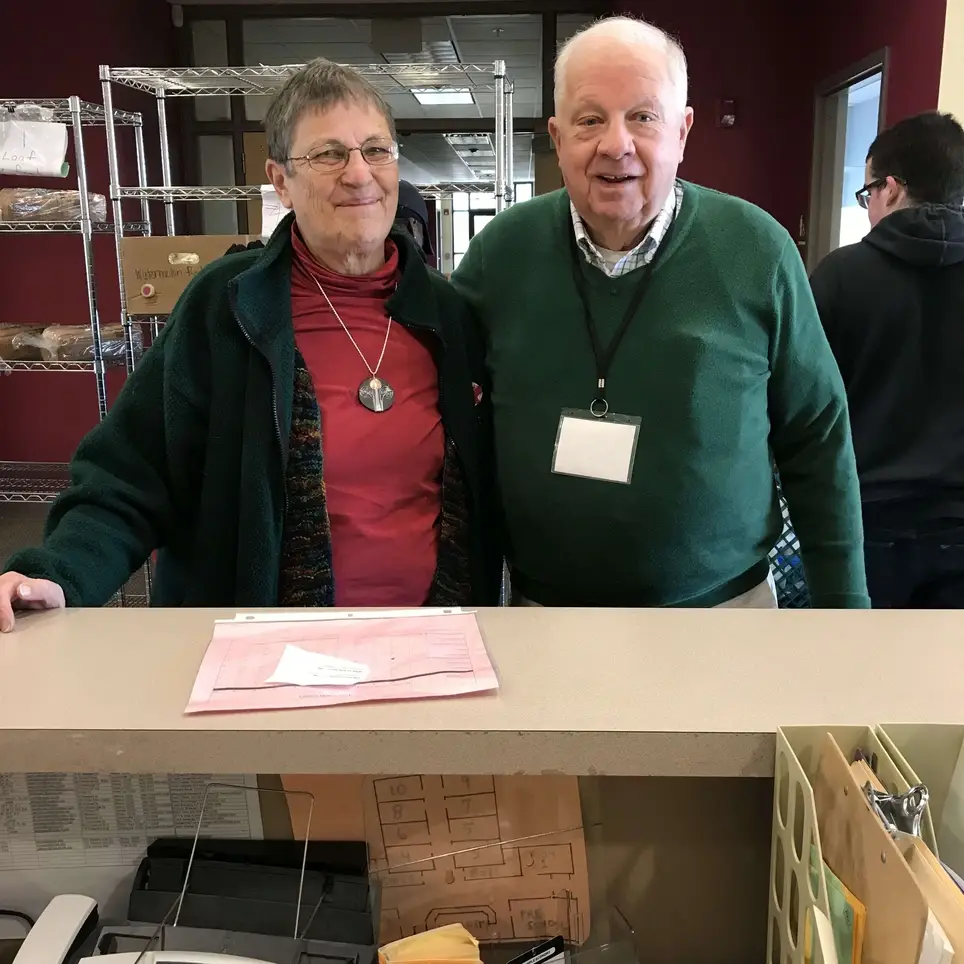 Drive for a food pantry shuttle