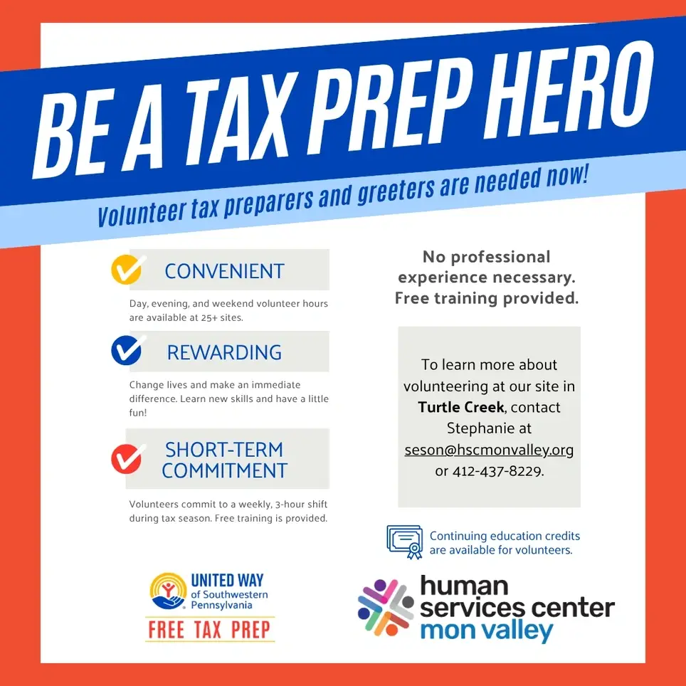 Greeter at Free Tax Prep Site