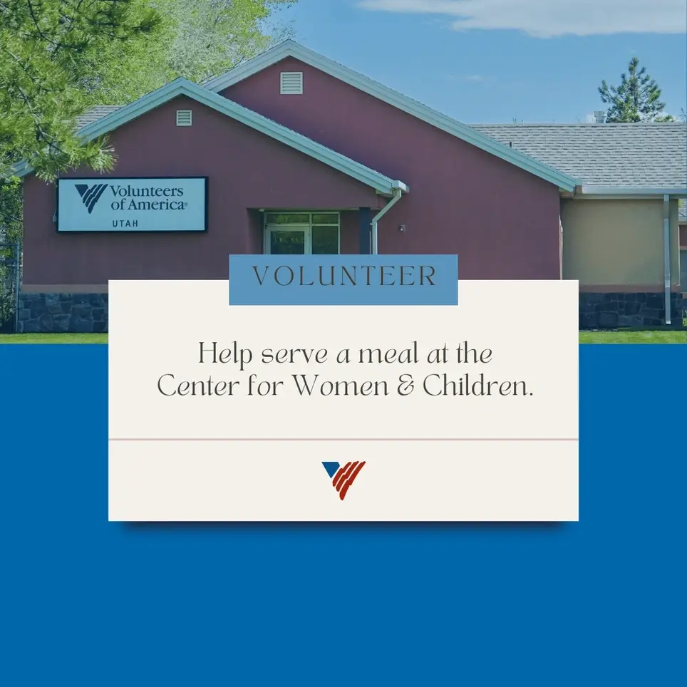 Help Serve a Meal at the Center for Women and Children
