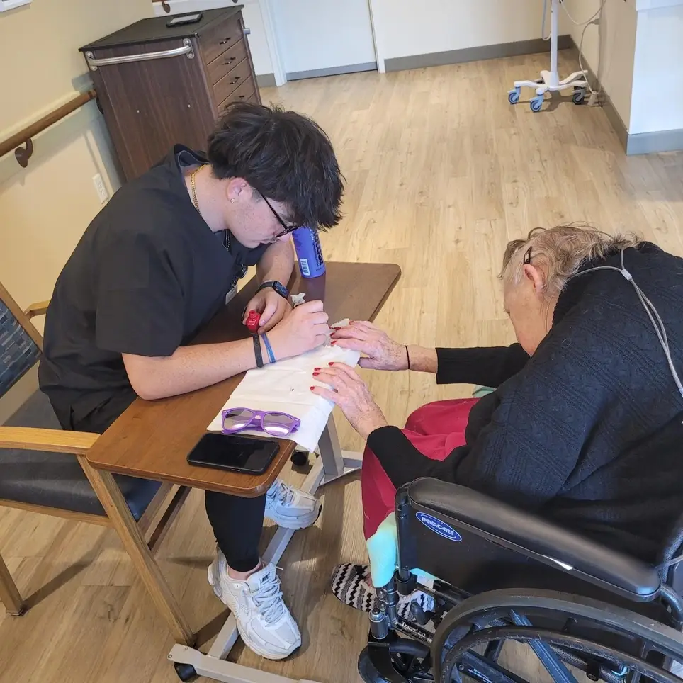 Nail Painting - Nursing Home