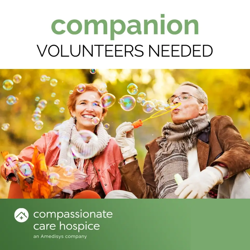 Become a Hospice Companion Volunteer - New Bedford