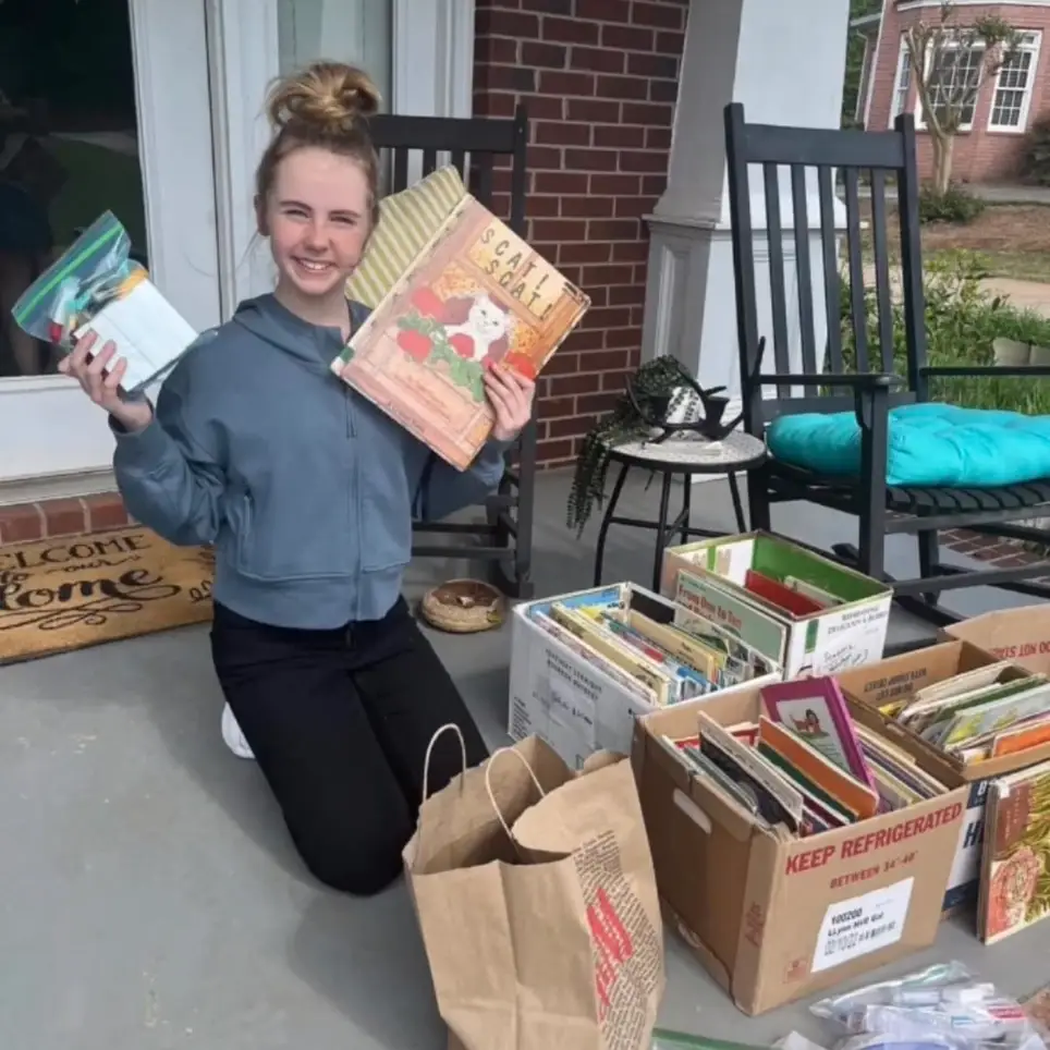 Coordinate a book drive for a Little Free Library in Okatie, SC