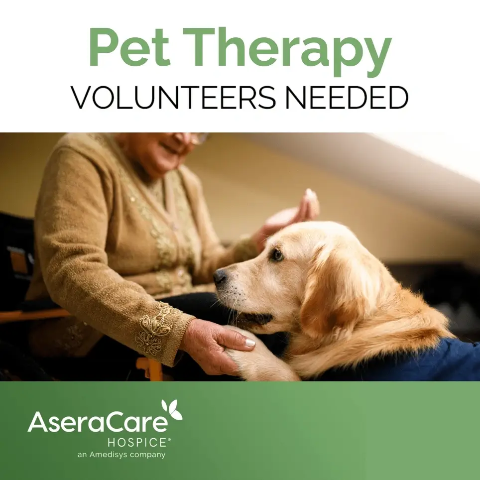Pet Therapy Hospice Volunteer - Richmond, IN
