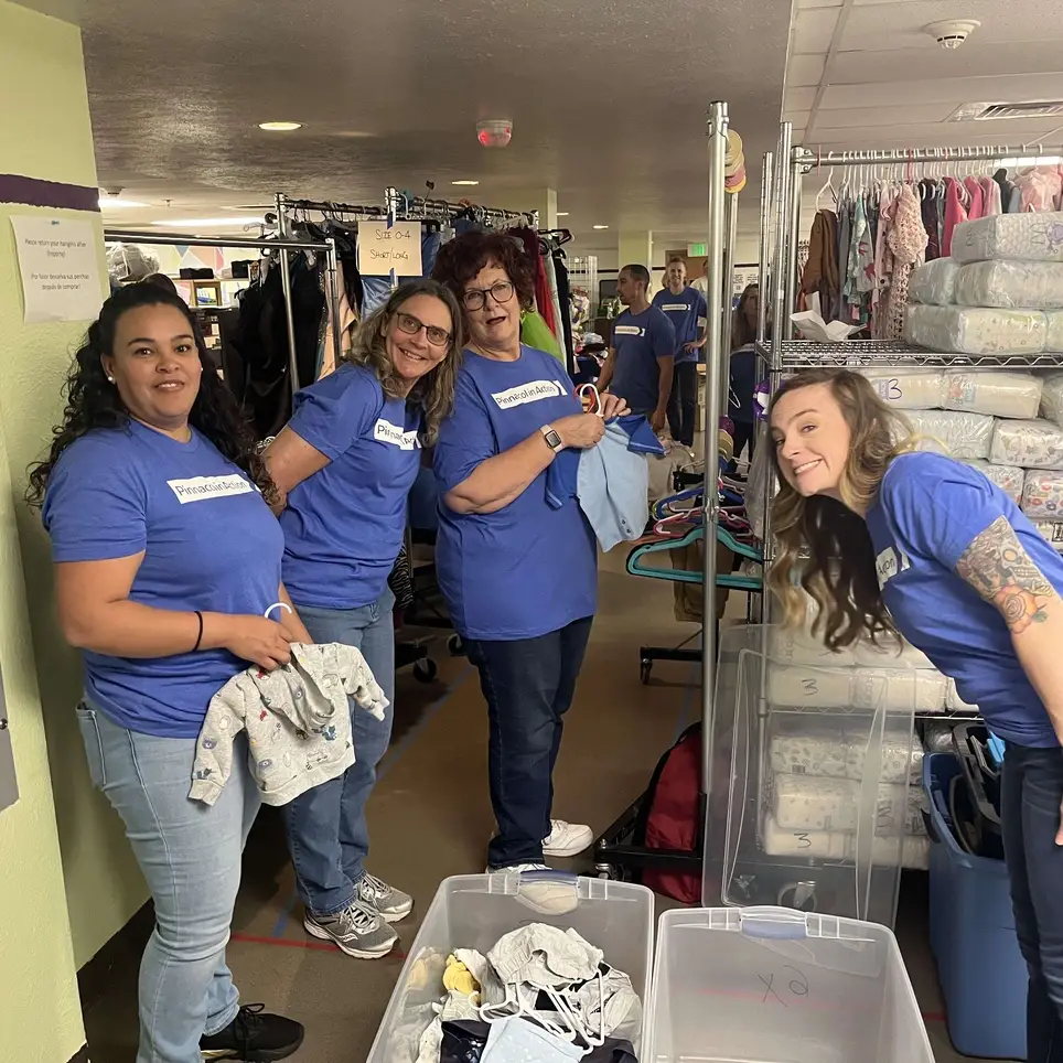 Baby Bucks Store Volunteers