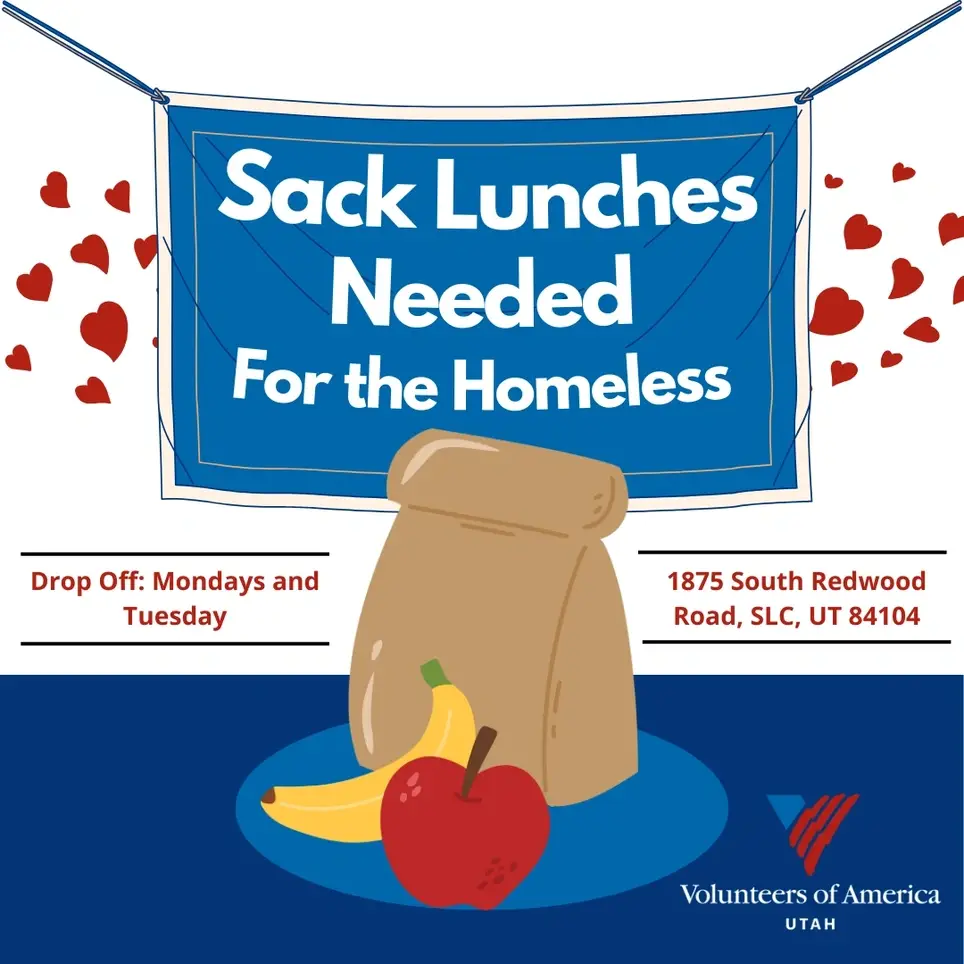 Sack Lunches Needed for the Homeless