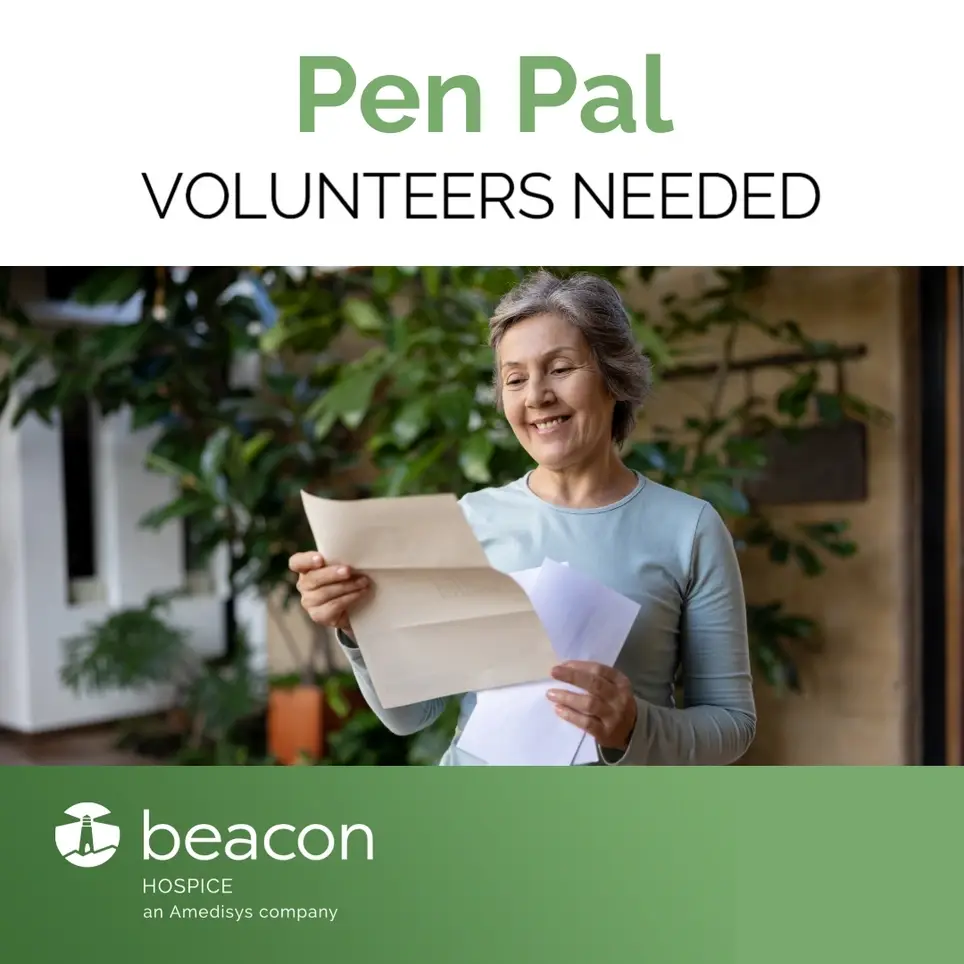 Pen Pal Volunteer for Hospice Patients