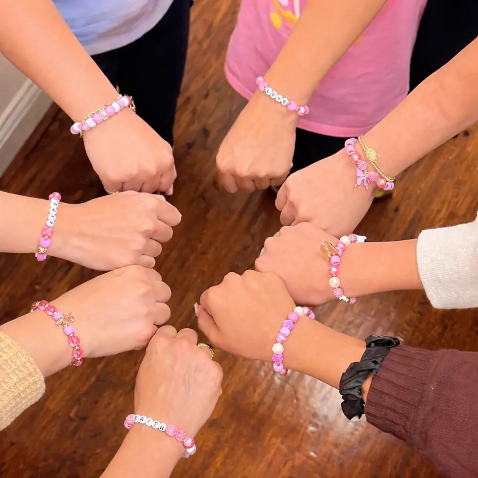 Create bracelet of hope  for cancer survivors