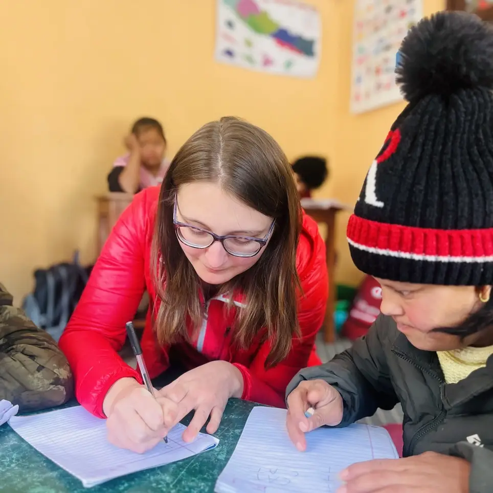 Volunteer in the Special Needs Center