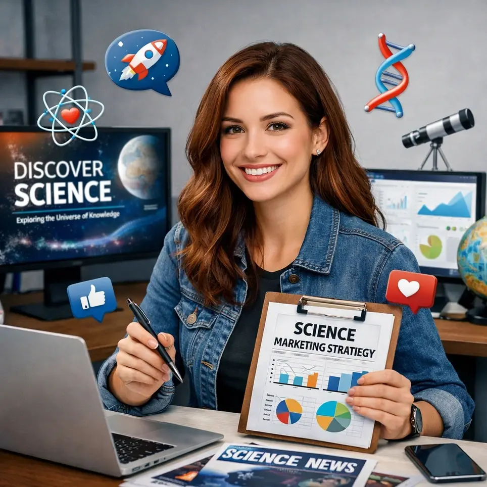 Marketer for a Science Nonprofit