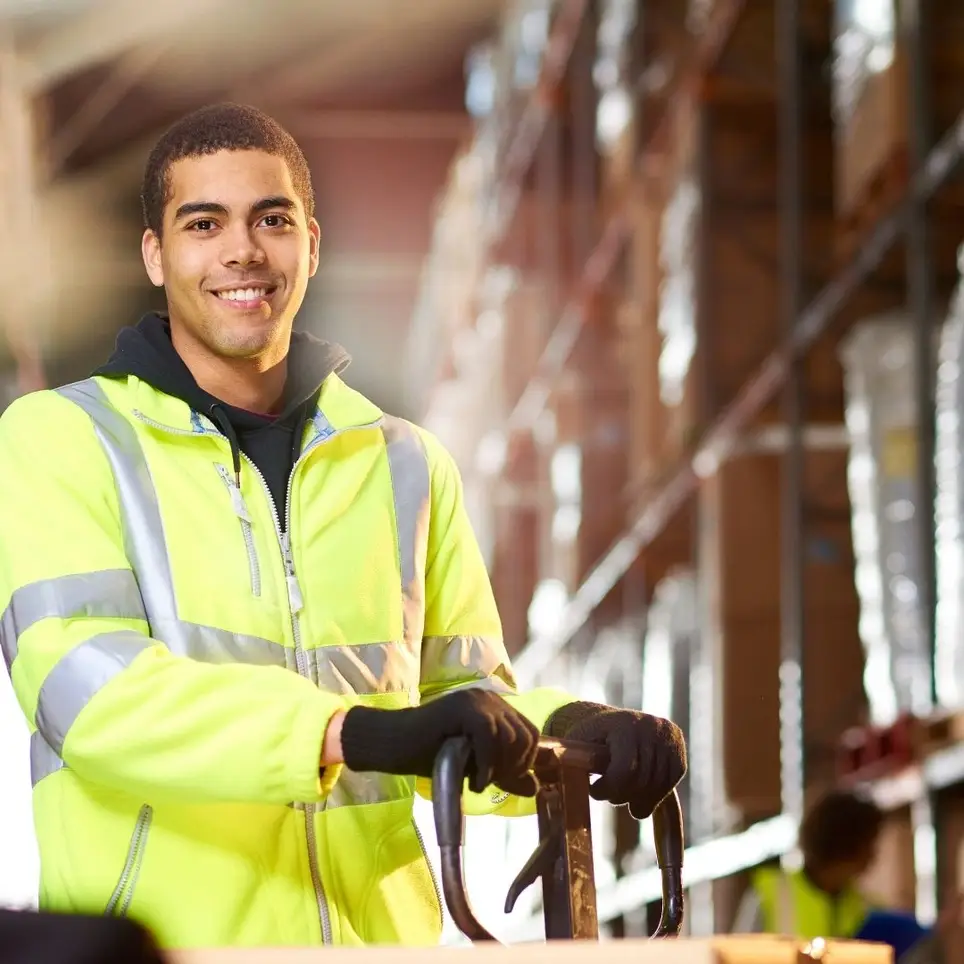 Home goods resale warehouse assistance