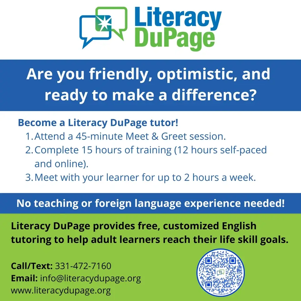 Adult ESL Tutor Volunteer