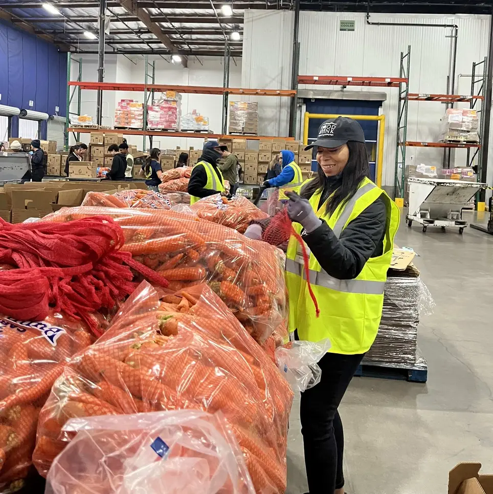 Help Fight Hunger! Sorting and Packing Produce