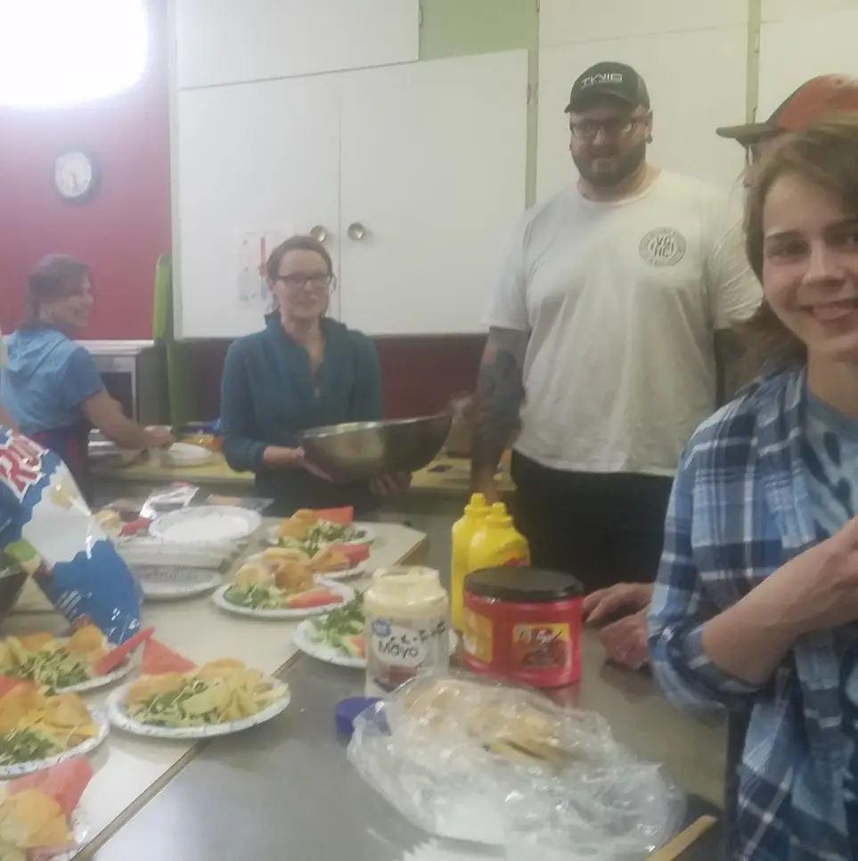 We need waitstaff, cooks and kitchen help, clean-up crews,  social media,grant writers