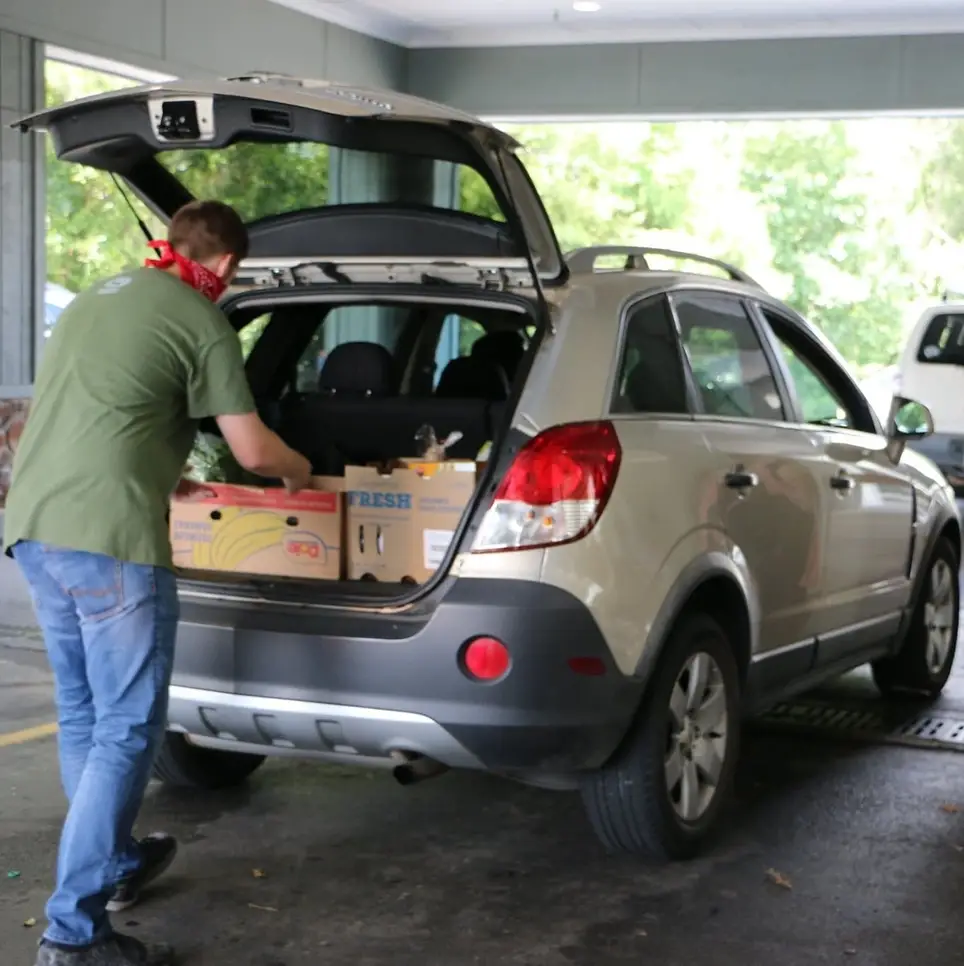 DELIVER FOOD TO A FAMILY IN NEED