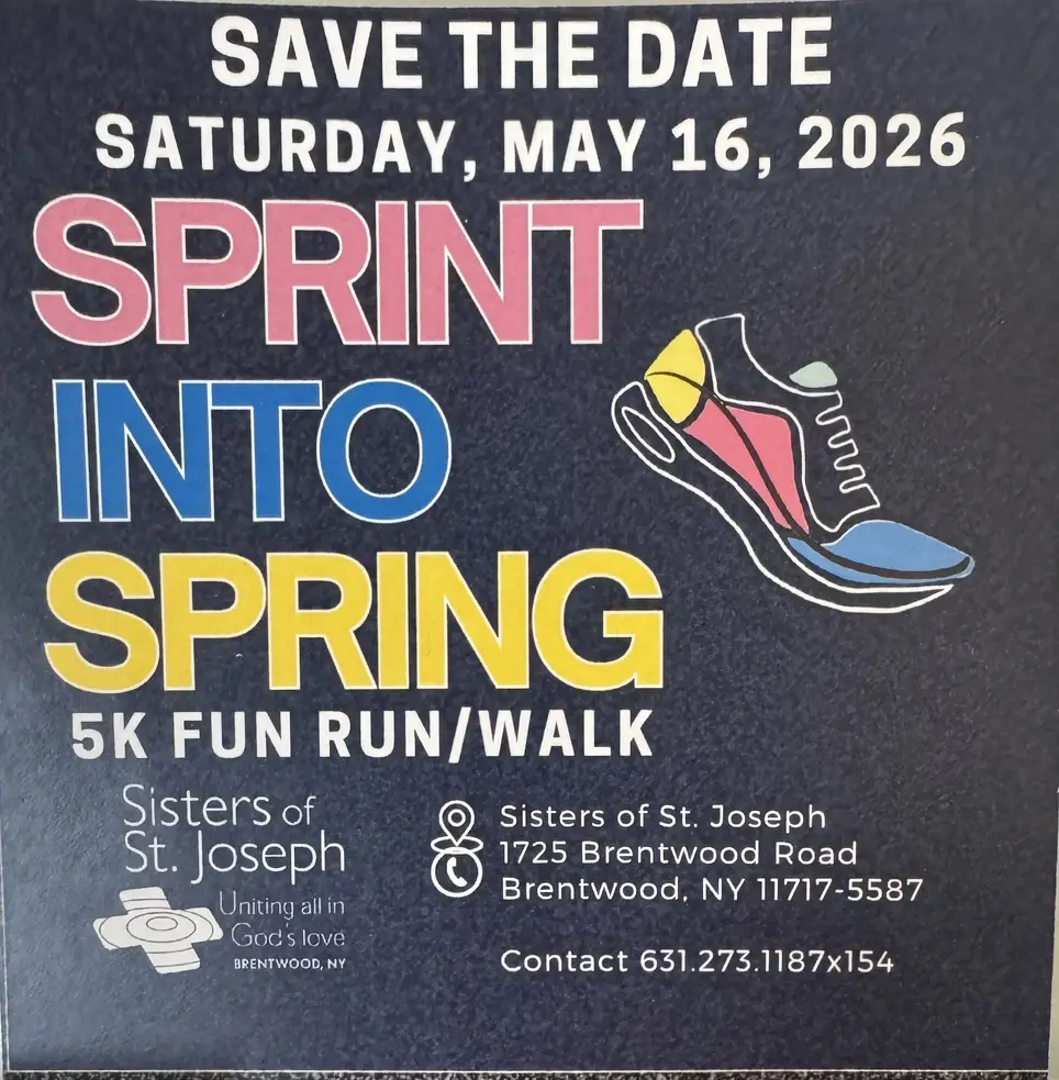 Volunteer With the Sisters of St. Joseph at Their Sprint into Spring 5K Fun Run/Walk on May 16, 2026
