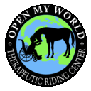 Logo of OPEN MY WORLD THERAPEUTIC RIDING CENTER INC