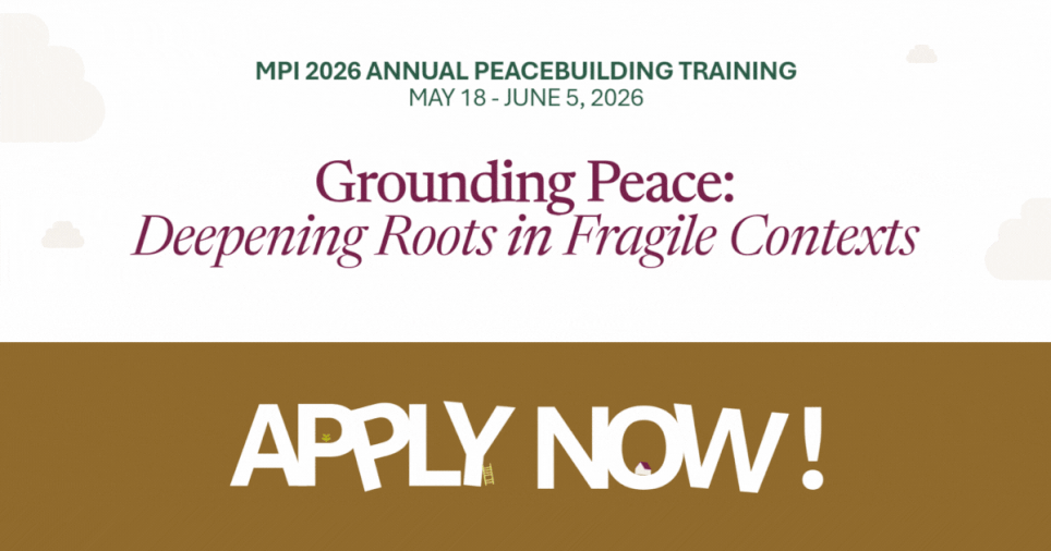 2026 Annual Peacebuilding Training